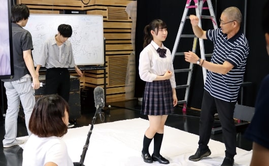 俳優・声優＆2.5次元コースの授業の様子