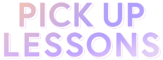PICK UP LESSON