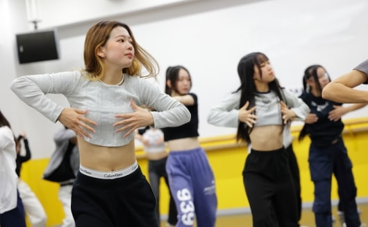 ダンスコースの授業の様子
