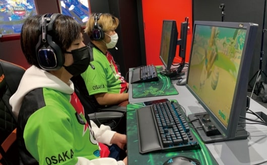 e-Sports&エンターテイメントコースの授業の様子