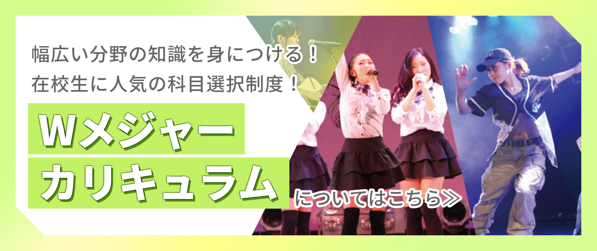 Wメジャーカリキュラム